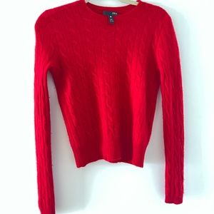 Cashmere Red Sweater